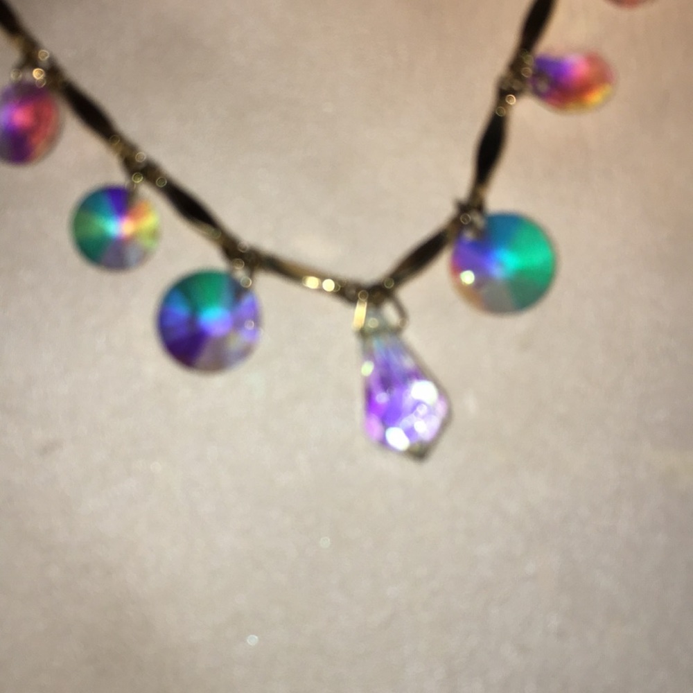 Original Vintage Sarah Coventry Crystal Choker. - Picture 4 of 7